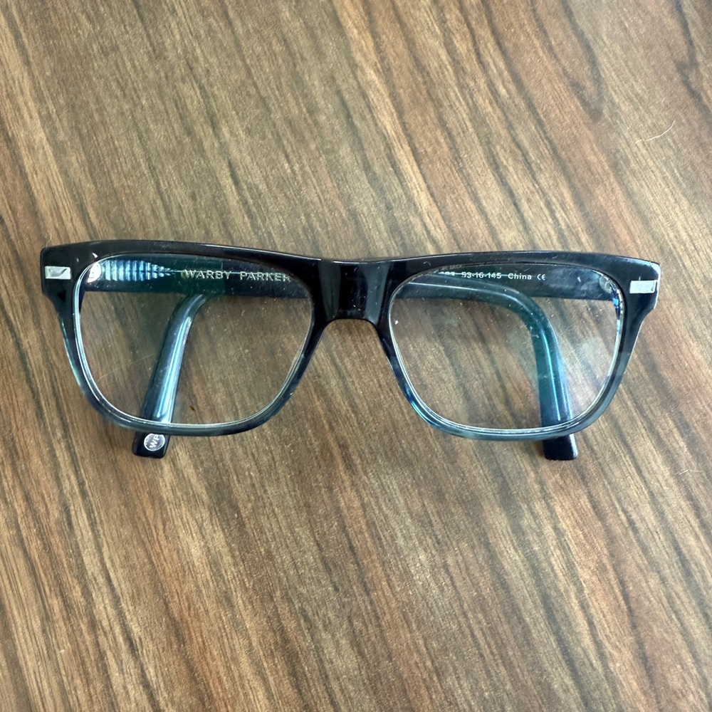 Warby Parker Holt in Blue Slate Fade  M